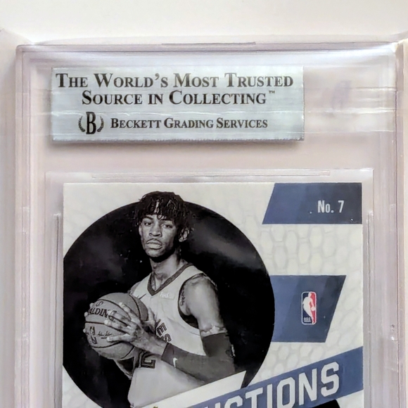 2019-20 Panini Mosaic Ja Morant Introductions #7 Rookie RC Memphis BGS 9 MINT - Picture 5 of 6